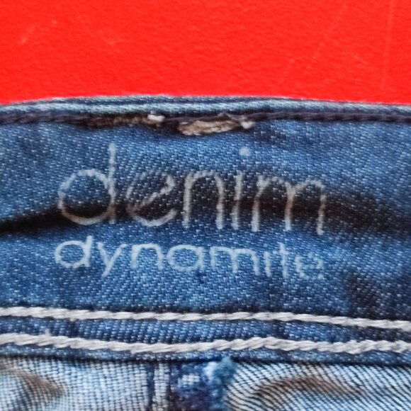Dynamite denim blue women's size 24 - Picture 5 of 8